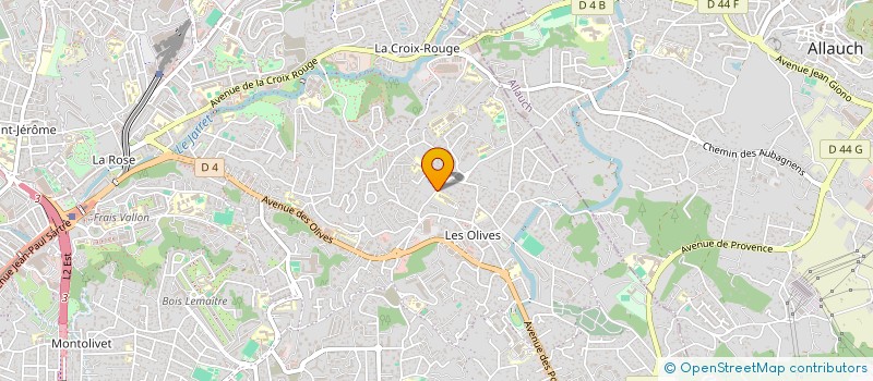 localisation de l'entreprise CAMPAGNO à MARSEILLE