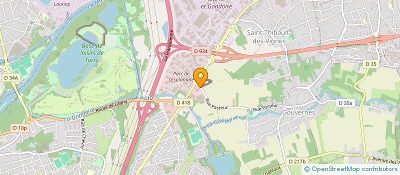 localisation de l'entreprise CAMPAK  SAINT-THIBAULT-DES-VIGNES