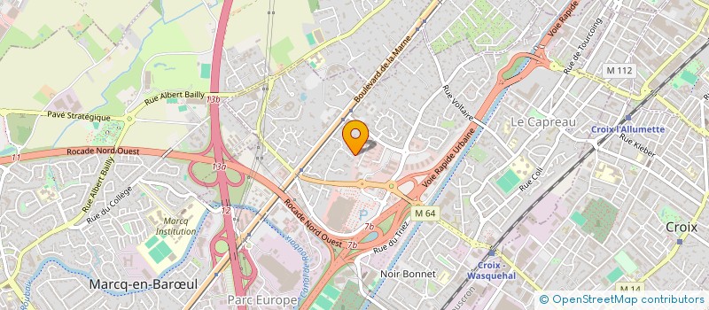 localisation de l'entreprise CAMPAL à WASQUEHAL