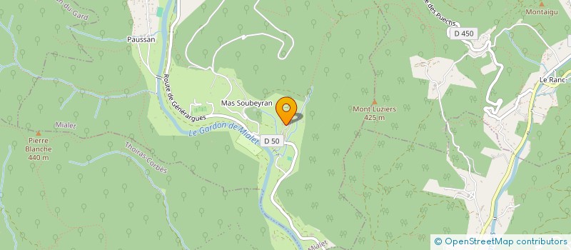 localisation de l'entreprise CAMPALYS  MIALET