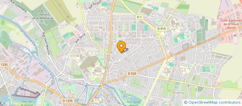 localisation de l'entreprise CAMPAMER  AMIENS