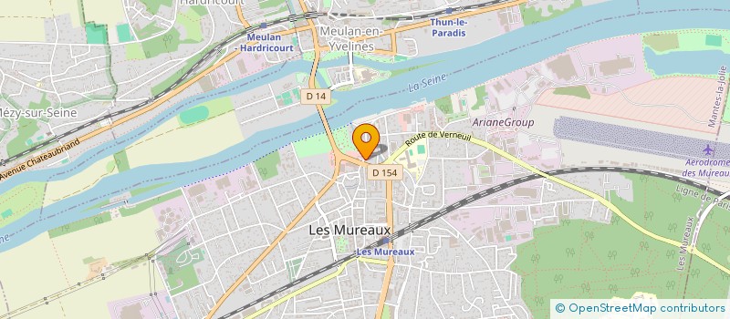 localisation de l'entreprise CAMPANA à LES MUREAUX