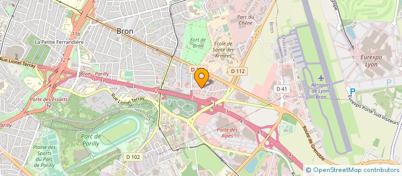 localisation de l'entreprise CAMPANA ECONOMISTES à BRON