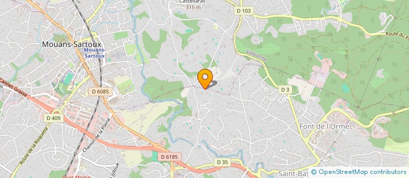 localisation de l'entreprise CAMPANELLA à MOUGINS