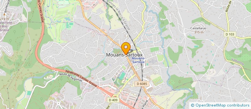 localisation de l'entreprise CAMPANELLA  MOUANS-SARTOUX