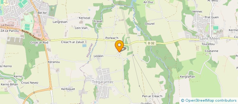 localisation de l'entreprise CAMPANELLA  TREGARANTEC