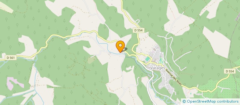 localisation de l'entreprise CAMPANELLA  VARAGES