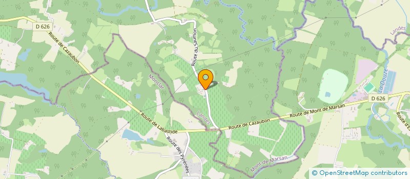 localisation de l'entreprise CAMPANEO  LABASTIDE-D'ARMAGNAC