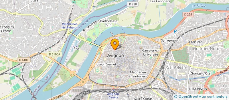 localisation de l'entreprise CAMPANHATILOU  AVIGNON