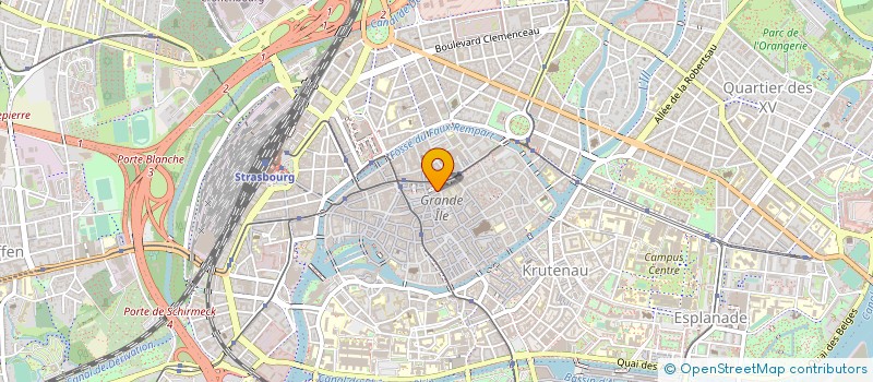 localisation de l'entreprise CAMPANULE à STRASBOURG