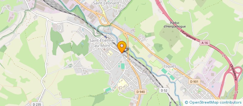 localisation de l'entreprise CAMPANULE  SAINT-ETIENNE-AU-MONT