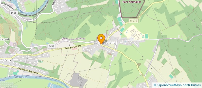 localisation de l'entreprise CAMPANULES DE SAINT LAURENT  SAINT-LAURENT