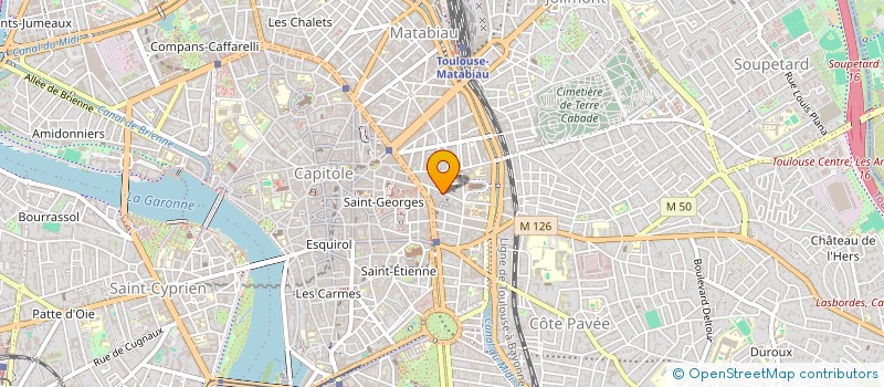 localisation de l'entreprise CAMPAREAL à TOULOUSE