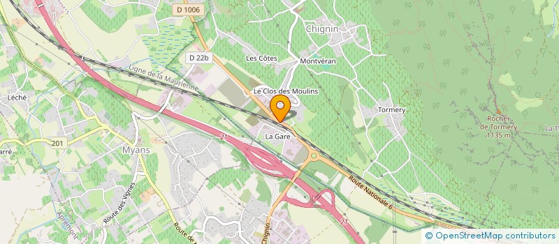 localisation de l'entreprise CAMPASS à ARBIN