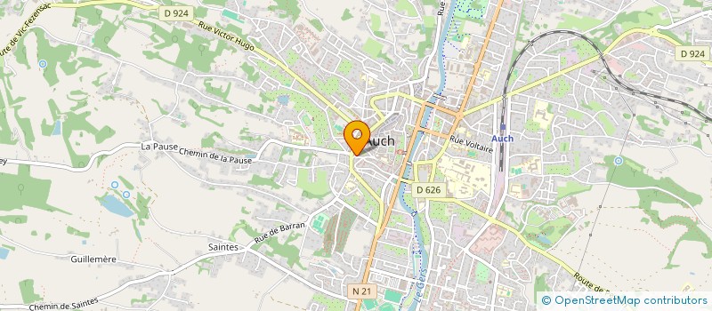 localisation de l'entreprise CAMPAUPI à AUCH