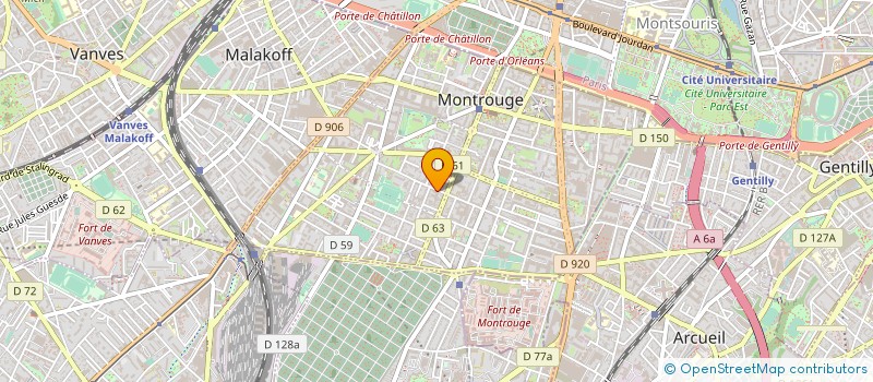 localisation de l'entreprise CAMPBELL SCIENTIFIC FRANCE à MONTROUGE