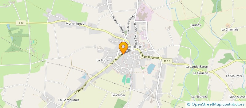 localisation de l'entreprise CAMPBON AUTO DIFFUSION à CAMPBON