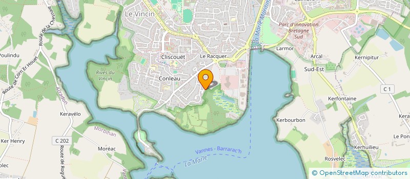 localisation de l'entreprise CAMPEGGI à VANNES