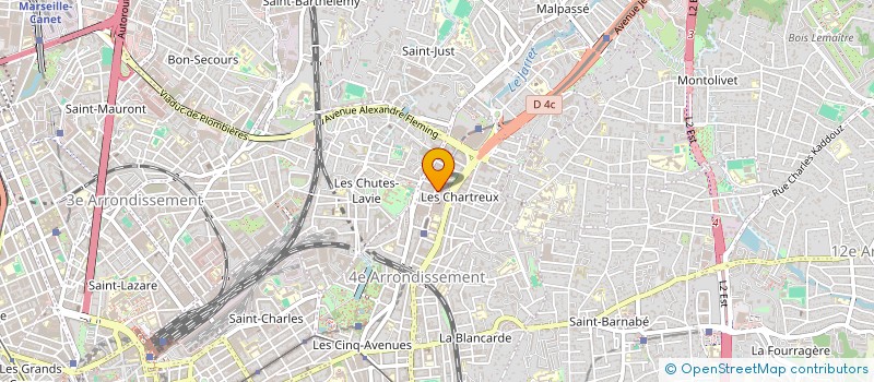 localisation de l'entreprise CAMPEL à MARSEILLE