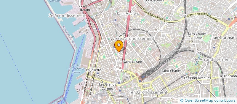 localisation de l'entreprise CAMPEL à MARSEILLE