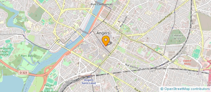 localisation de l'entreprise CAMPELLO à ANGERS