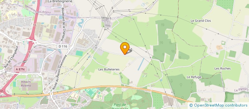 localisation de l'entreprise CAMPER BOX  SAINT-BARTHELEMY-D ANJOU