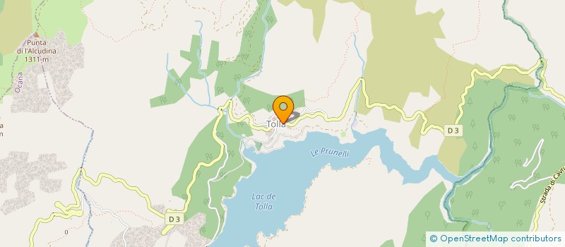 localisation de l'entreprise CAMPERPARK GRAVONA  TOLLA