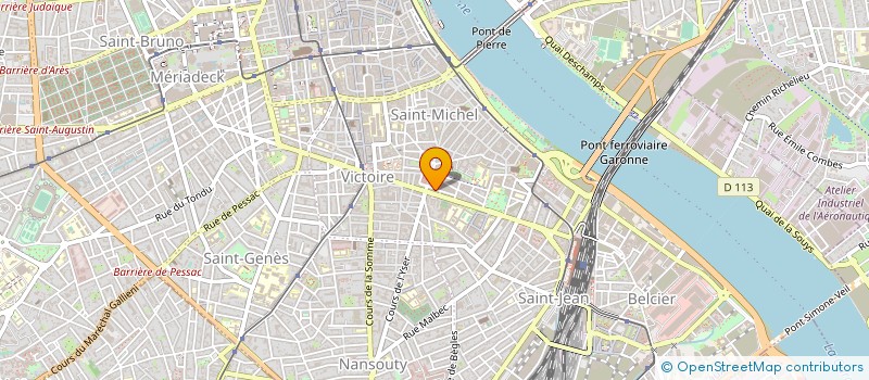 localisation de l'entreprise CAMPET à BORDEAUX