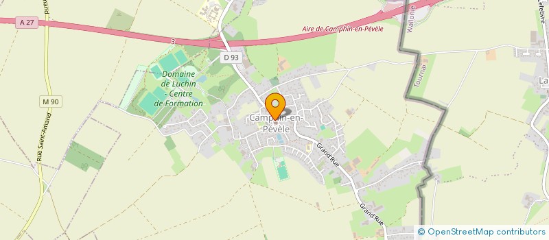 localisation de l'entreprise CAMPHIN PEVELE SAINT AMAND à CAMPHIN-EN-PEVELE