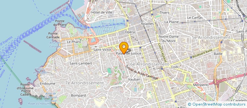 localisation de l'entreprise CAMPI  MARSEILLE