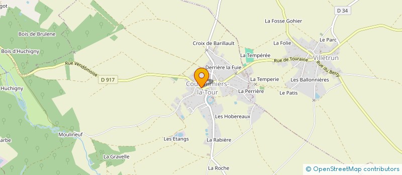 localisation de l'entreprise CAMPIEBRO  COULOMMIERS-LA-TOUR