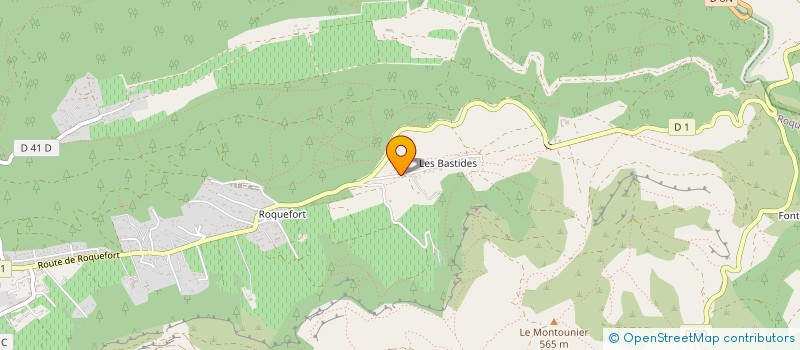 localisation de l'entreprise CAMPILLO VANESSA  ROQUEFORT-LA-BEDOULE