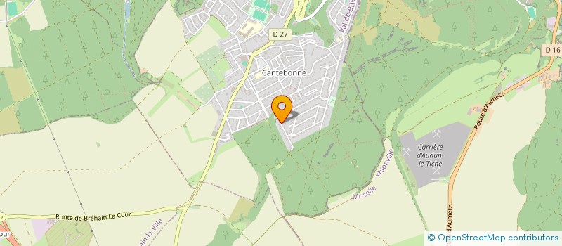 localisation de l'entreprise CAMPIMMO  VILLERUPT