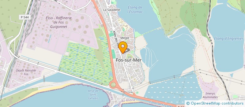 localisation de l'entreprise CAMPIMMO TS  FOS-SUR-MER