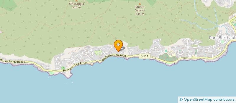 localisation de l'entreprise CAMPING BARBICAJA à AJACCIO