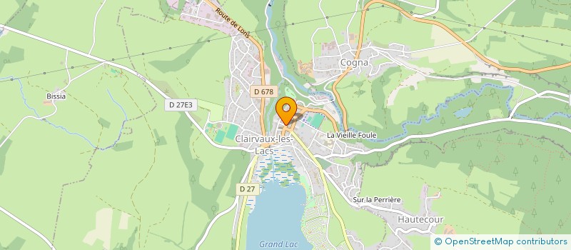 localisation de l'entreprise CAMPING BEAUREGARD à MESNOIS
