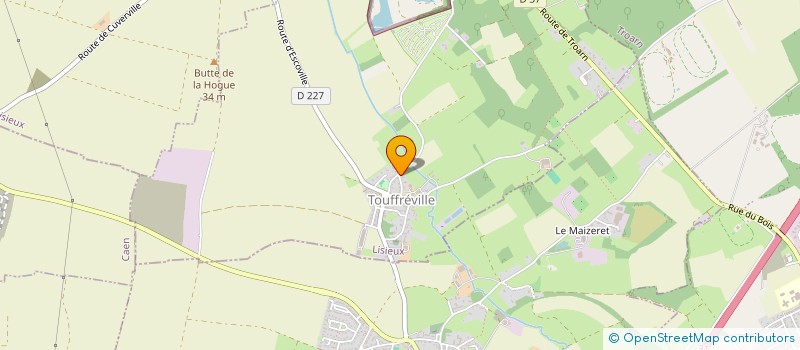 localisation de l'entreprise CAMPING BOIS ET MARAIS  TOUFFREVILLE