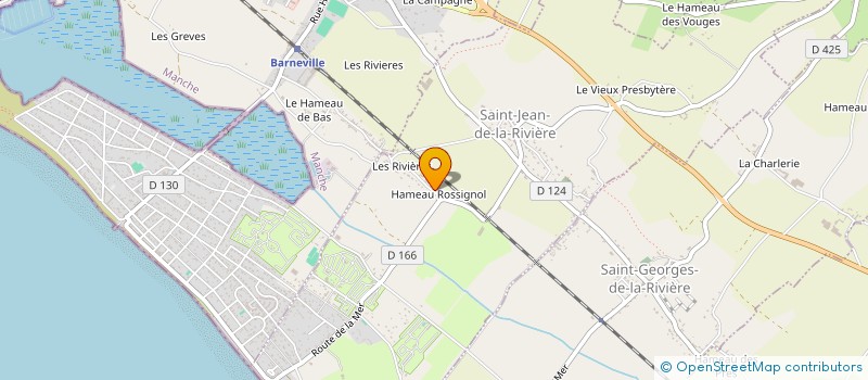 localisation de l'entreprise CAMPING CAR CLUB DE L'OUEST  SAINT-JEAN-DE-LA-RIVIERE