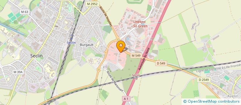 localisation de l'entreprise CAMPING-CAR MINUTE à SECLIN