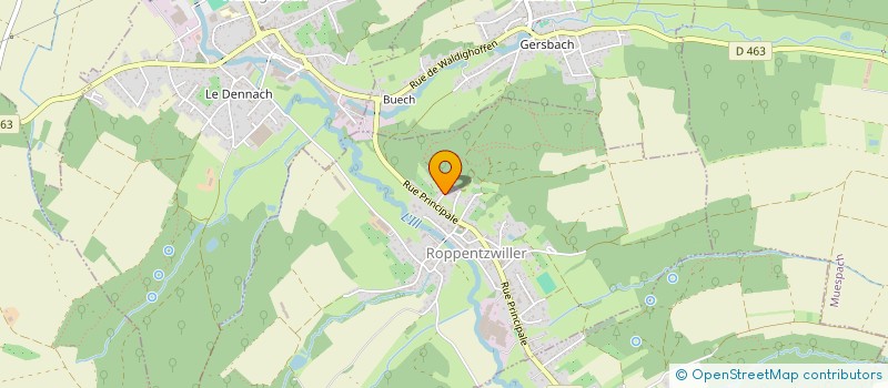 localisation de l'entreprise CAMPING CARAVANING CLUB D ALSACE  BENDORF