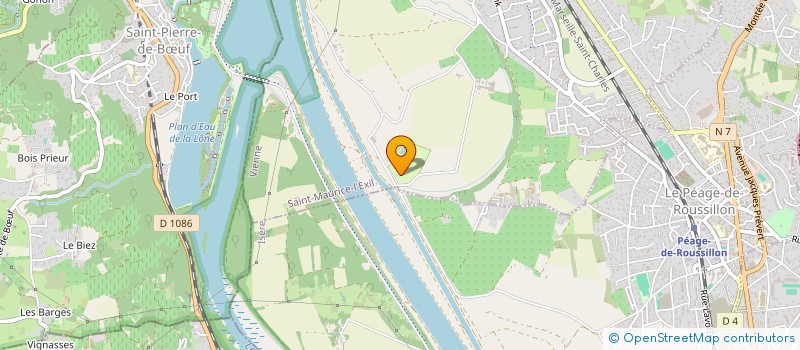 localisation de l'entreprise CAMPING CARAVANING DE CHAMPANAY à SAINT-MAURICE-L'EXIL