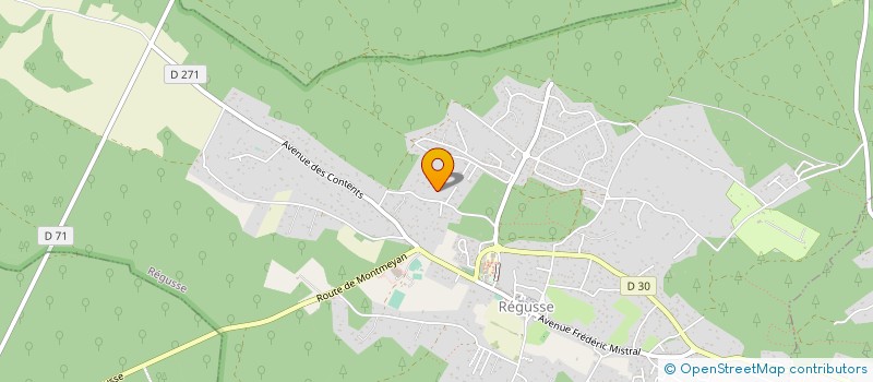 localisation de l'entreprise CAMPING CARAVANING DES LACS DU VERDON à REGUSSE