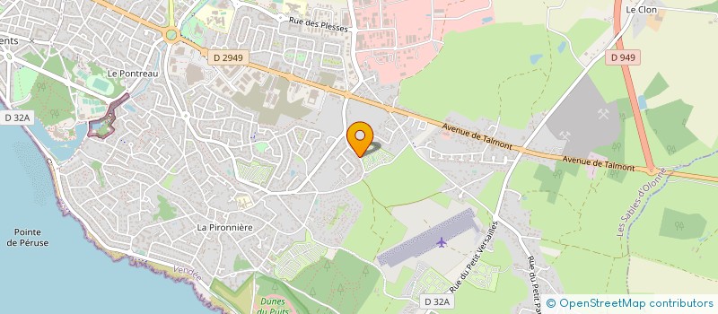 localisation de l'entreprise CAMPING CARAVANING DU PUITS ROCHAIS à LES SABLES D'OLONNE