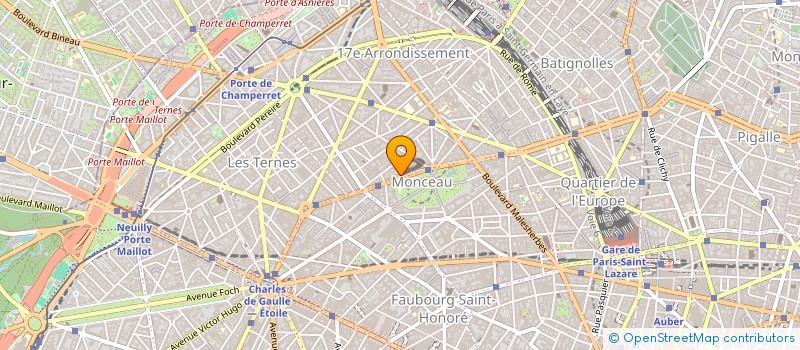 localisation de l'entreprise CAMPING CARAVANING ROUX GUERARD à PARIS
