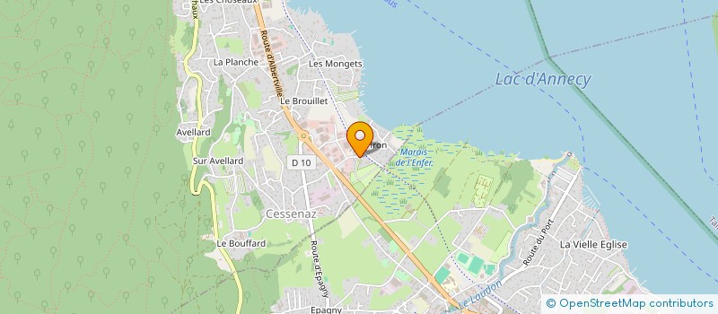 localisation de l'entreprise CAMPING DE L'ALOUA à SEVRIER