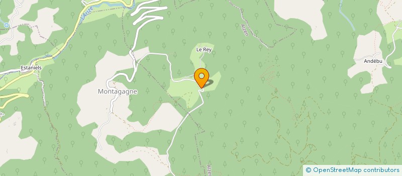 localisation de l'entreprise CAMPING DE L'ARIZE à LA BASTIDE-DE-SEROU