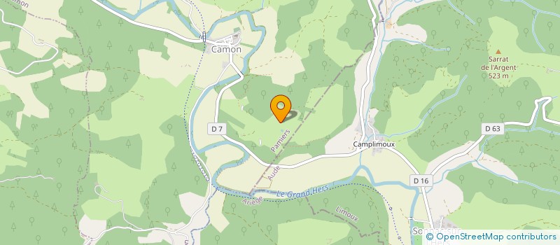 localisation de l'entreprise CAMPING DE LA BESSE à CAMON