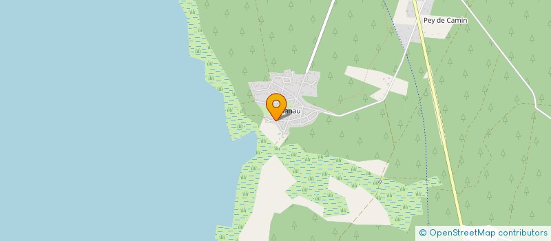 localisation de l'entreprise CAMPING DE LA COTE D'ARGENT à HOURTIN