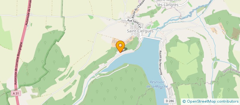 localisation de l'entreprise CAMPING DE LA CROIX BADEAU à SAINT-CIERGUES