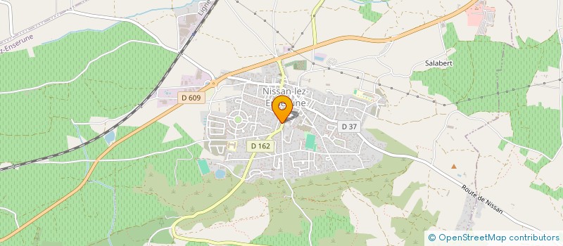 localisation de l'entreprise CAMPING DE LA DONADIVE à NISSAN-LEZ-ENSERUNE